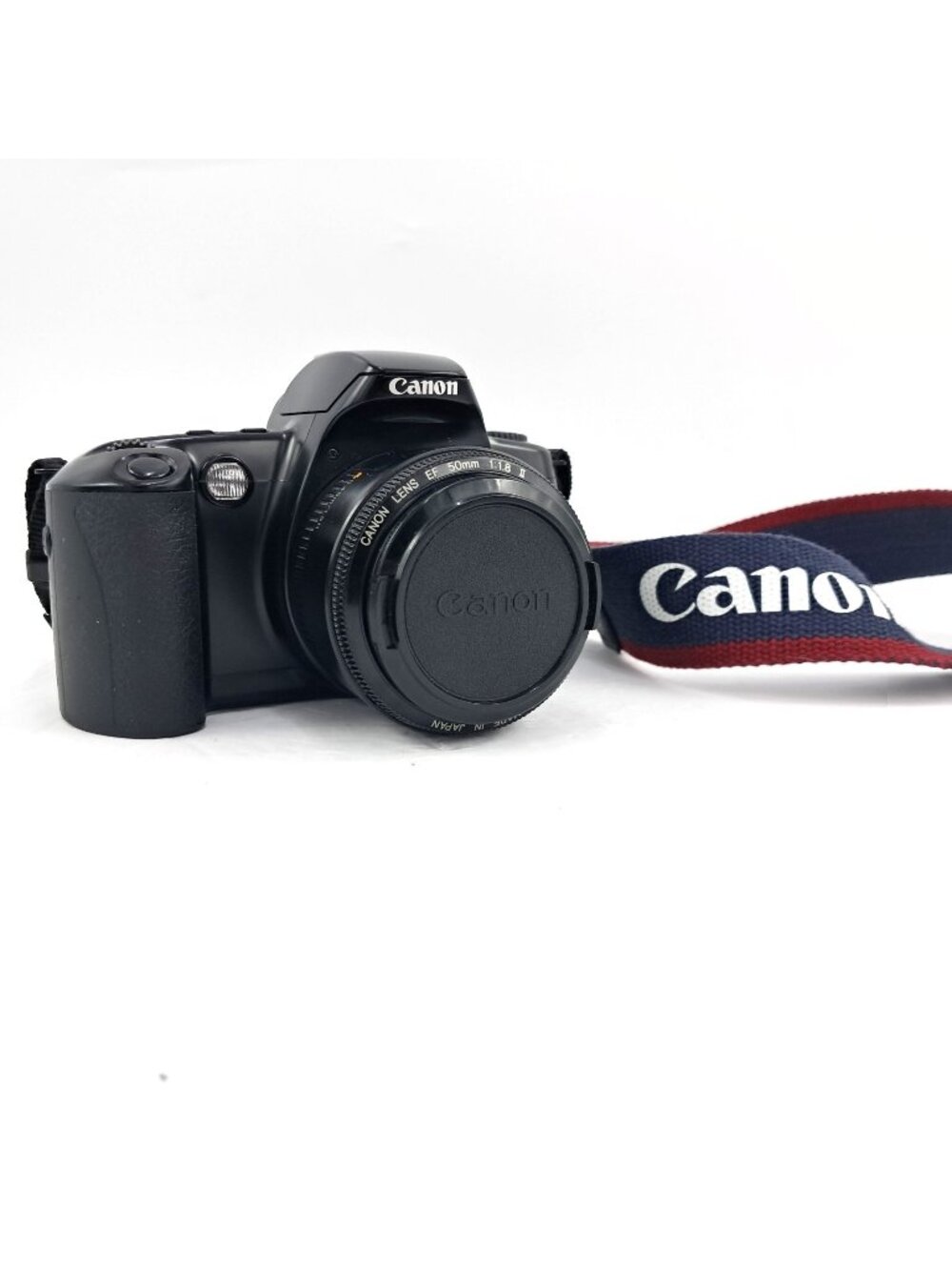 Canon EOS Rebel XS 35mm Film Camera Kit with EF 50mm f/1.8 II Lens and Case